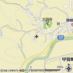 滋賀県甲賀市甲賀町隠岐2153周辺の地図