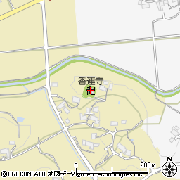 香連寺周辺の地図