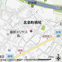 兵庫県加西市北条町横尾688周辺の地図