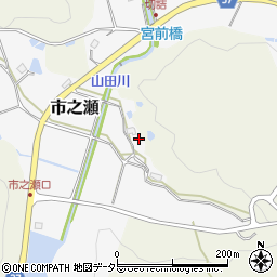 兵庫県三田市市之瀬233周辺の地図