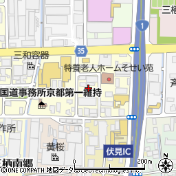 京都府京都市伏見区下鳥羽但馬町周辺の地図