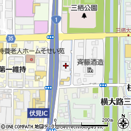 京都府京都市伏見区下鳥羽南六反長町16周辺の地図
