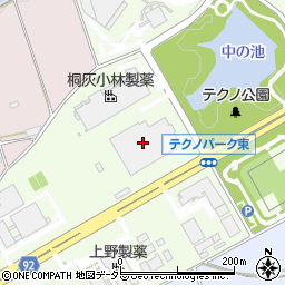 株式会社沢井製薬　三田西工場周辺の地図