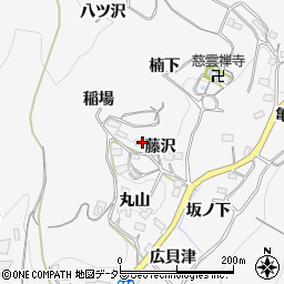愛知県新城市須長（藤沢）周辺の地図