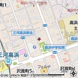 中沢内科クリニック周辺の地図