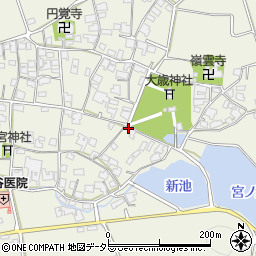 兵庫県神崎郡福崎町八千種2119周辺の地図