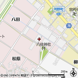 愛知県安城市川島町藤野周辺の地図