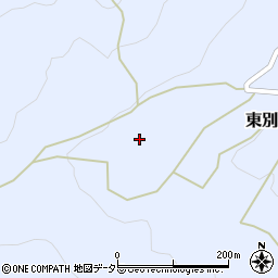 京都府亀岡市東別院町湯谷大西周辺の地図