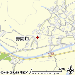 大阪府豊能郡豊能町野間口95周辺の地図
