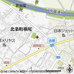 兵庫県加西市北条町横尾790周辺の地図