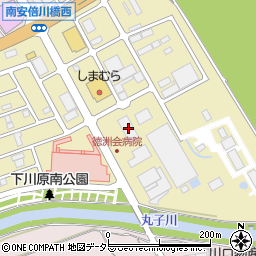 長田浄化センター周辺の地図