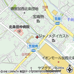 ファッションセンターしまむら加西店周辺の地図