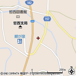 岡山県新見市哲西町矢田3640周辺の地図
