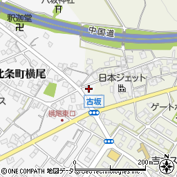 兵庫県加西市北条町横尾818-8周辺の地図