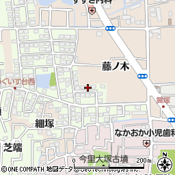 京都府長岡京市うぐいす台65周辺の地図