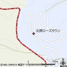 京都府亀岡市東別院町湯谷浦山周辺の地図
