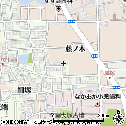 京都府長岡京市うぐいす台63周辺の地図