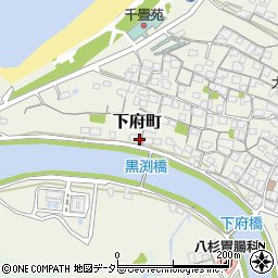 島根県浜田市下府町1415周辺の地図