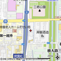 京都府京都市伏見区下鳥羽南六反長町9周辺の地図
