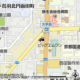 京都府京都市伏見区下鳥羽広長町周辺の地図