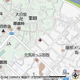 兵庫県加西市北条町横尾1247周辺の地図