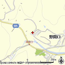 大阪府豊能郡豊能町野間口70-5周辺の地図