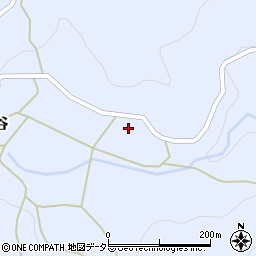 京都府亀岡市東別院町湯谷滝田周辺の地図