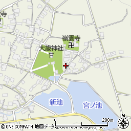 兵庫県神崎郡福崎町八千種1339-7周辺の地図