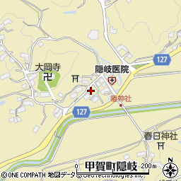 滋賀県甲賀市甲賀町隠岐2106周辺の地図