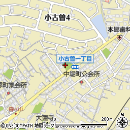 小古曽2号公園周辺の地図