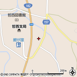 岡山県新見市哲西町矢田3641周辺の地図