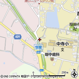 兵庫県姫路市香寺町中寺235周辺の地図