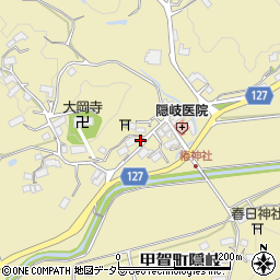 滋賀県甲賀市甲賀町隠岐2108周辺の地図