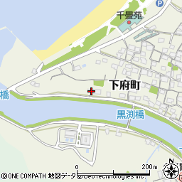 島根県浜田市下府町1410-4周辺の地図
