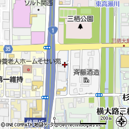 京都府京都市伏見区下鳥羽南六反長町8周辺の地図