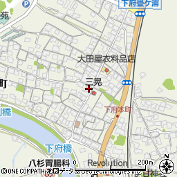 島根県浜田市下府町1466-1周辺の地図