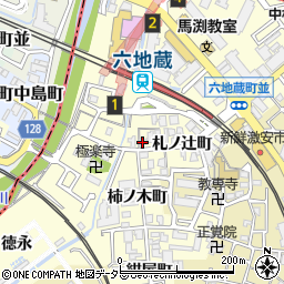 永谷宗園茶店周辺の地図