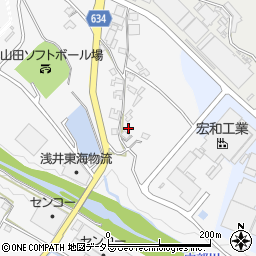 三重県四日市市鹿間町1123周辺の地図