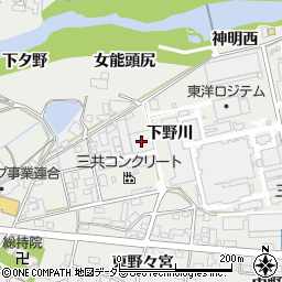 岡崎製材総合センター周辺の地図