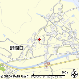 大阪府豊能郡豊能町野間口224周辺の地図