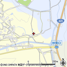 大阪府豊能郡豊能町野間口333周辺の地図