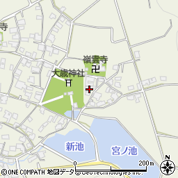 兵庫県神崎郡福崎町八千種1339-3周辺の地図