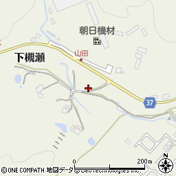 兵庫県三田市下槻瀬734周辺の地図