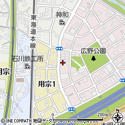 静桐周辺の地図