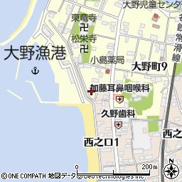 内宮御祭宮社周辺の地図