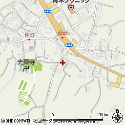 静岡県伊東市吉田198周辺の地図