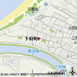島根県浜田市下府町1497周辺の地図