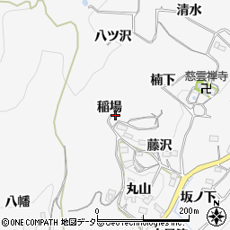愛知県新城市須長稲場周辺の地図