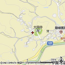 滋賀県甲賀市甲賀町隠岐2177周辺の地図