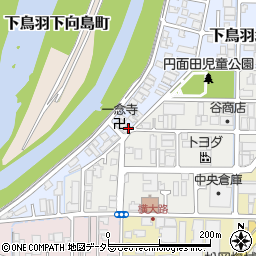 京都府京都市伏見区下鳥羽南三町43周辺の地図